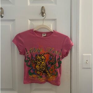 Urban Outfitters Pure Love Tiger Baby Tee